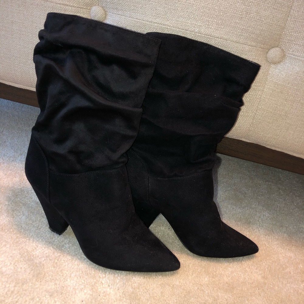 Mid calf booties